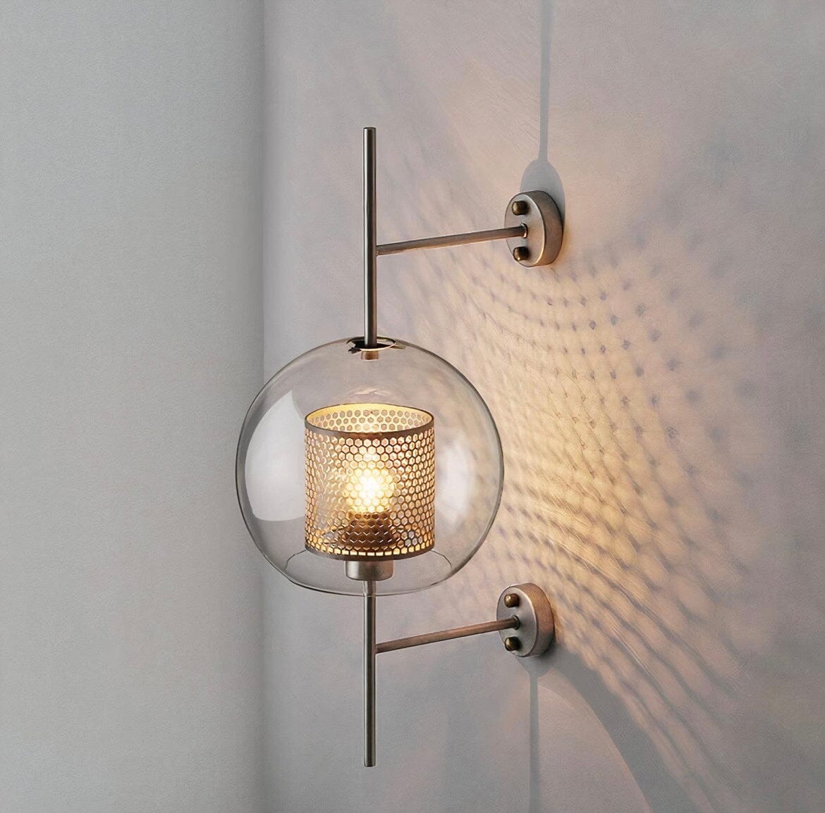 Simple Glass Desk Lamp