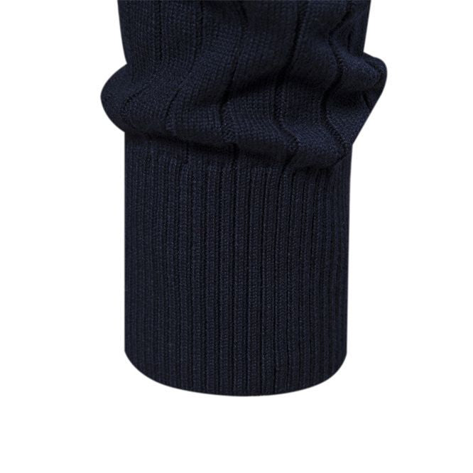 Classic Quarter Zip Men's Knitted Sweater