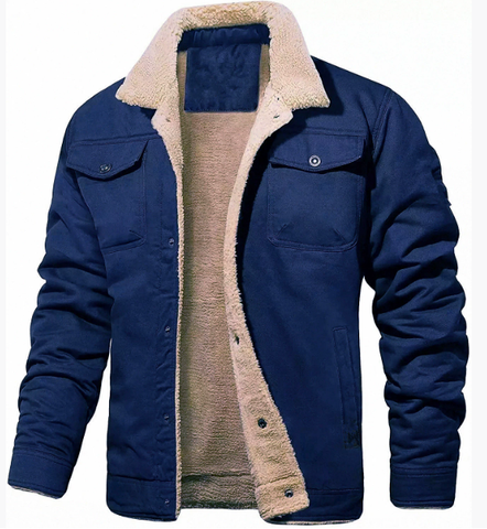Insulated Mens Padded Jacket with Pockets