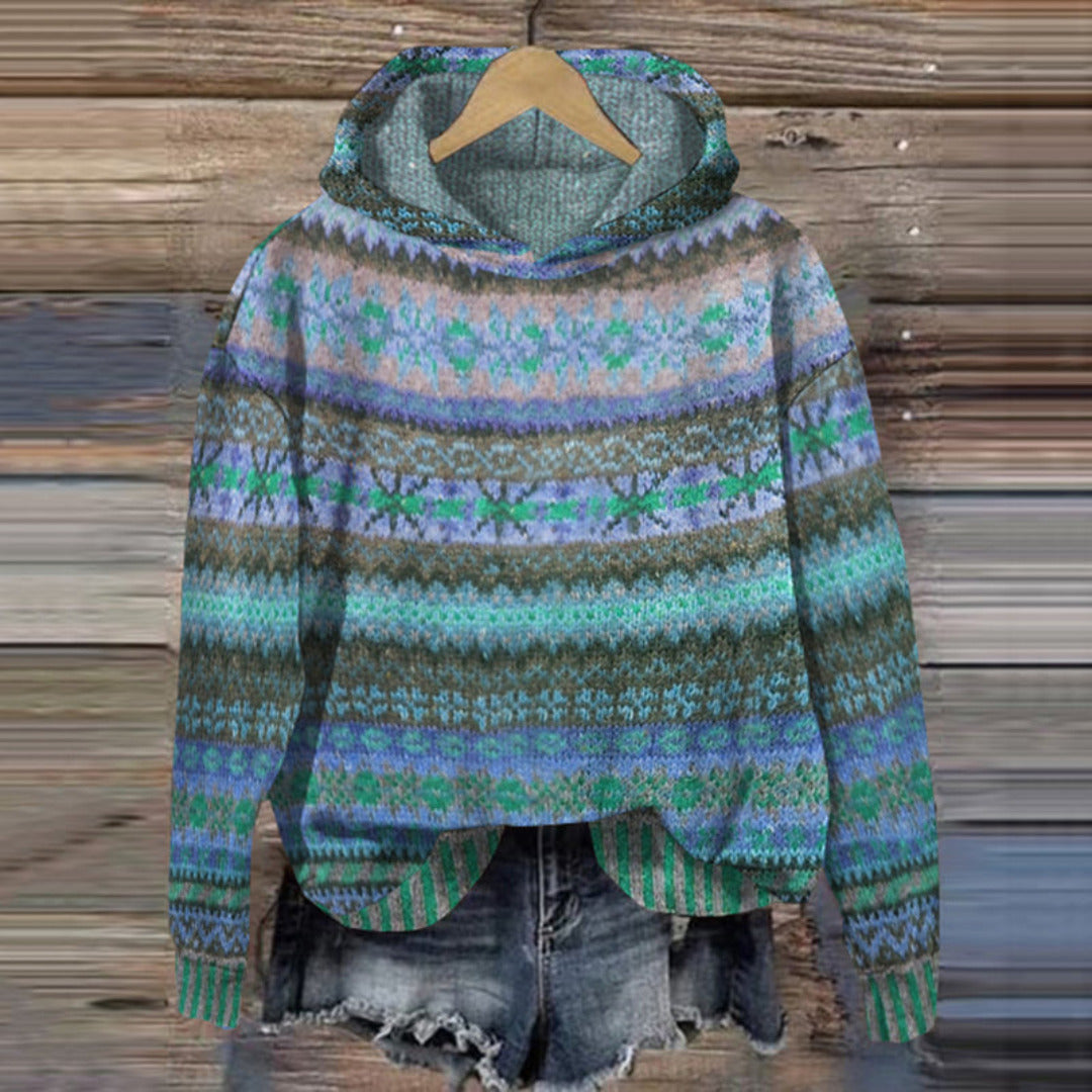 Wren Women's Knit Hoodie Pullover