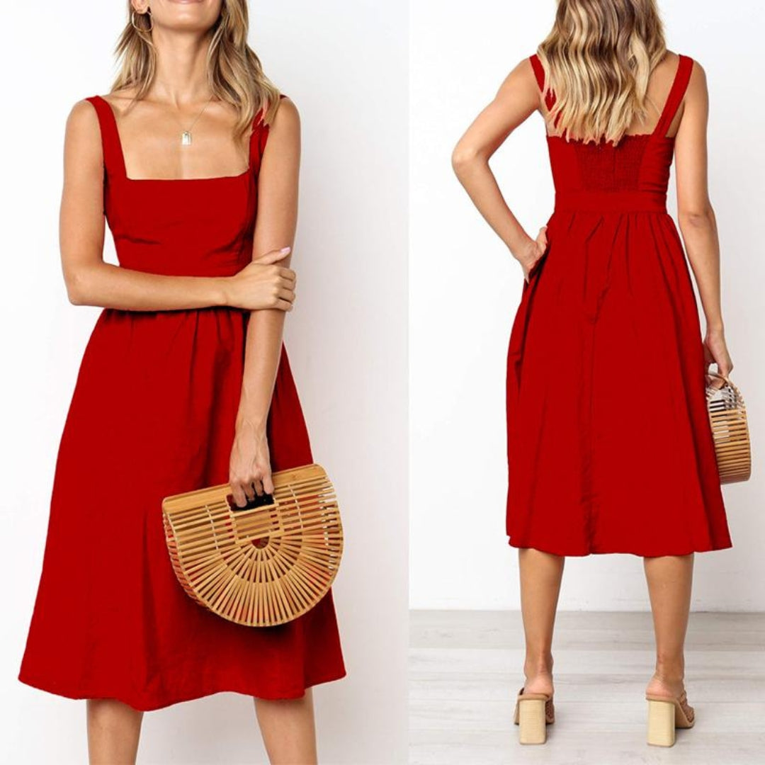Chic Strapless Sundress for Women