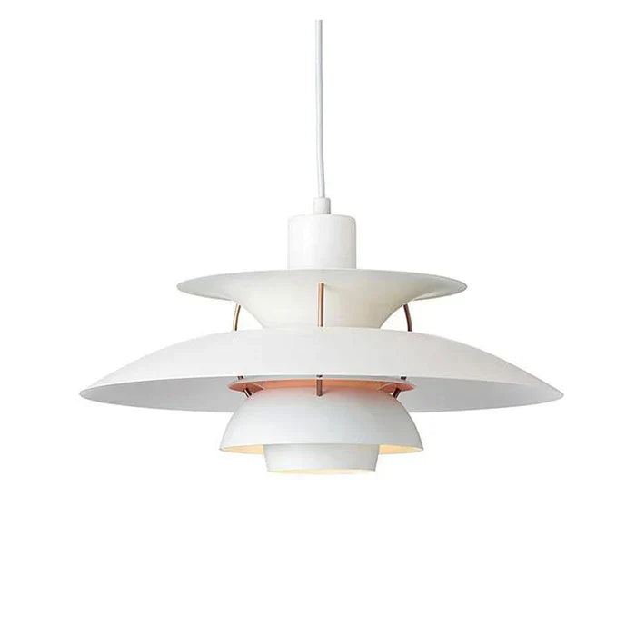 Stylish LED Hanging Lamp With Glass Shade