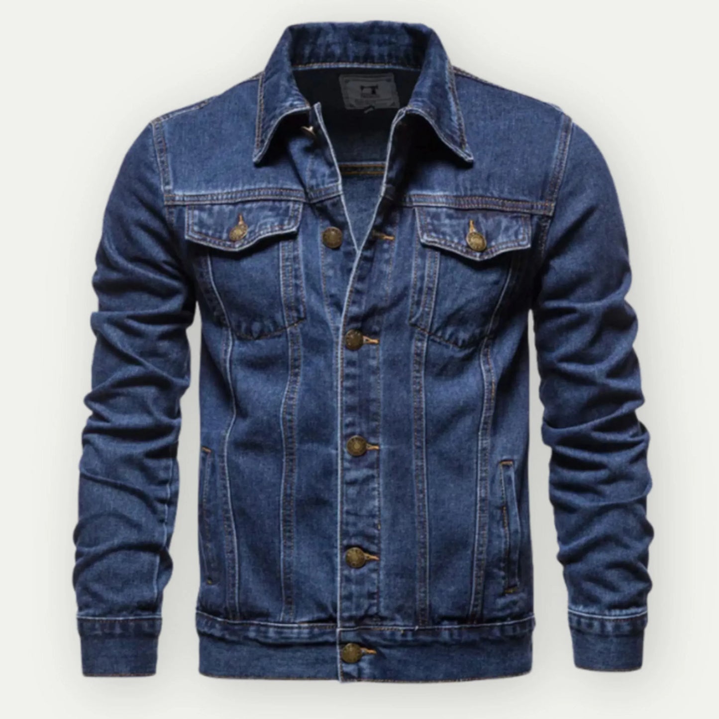 Classic Slim Fit Blue Jean Jacket