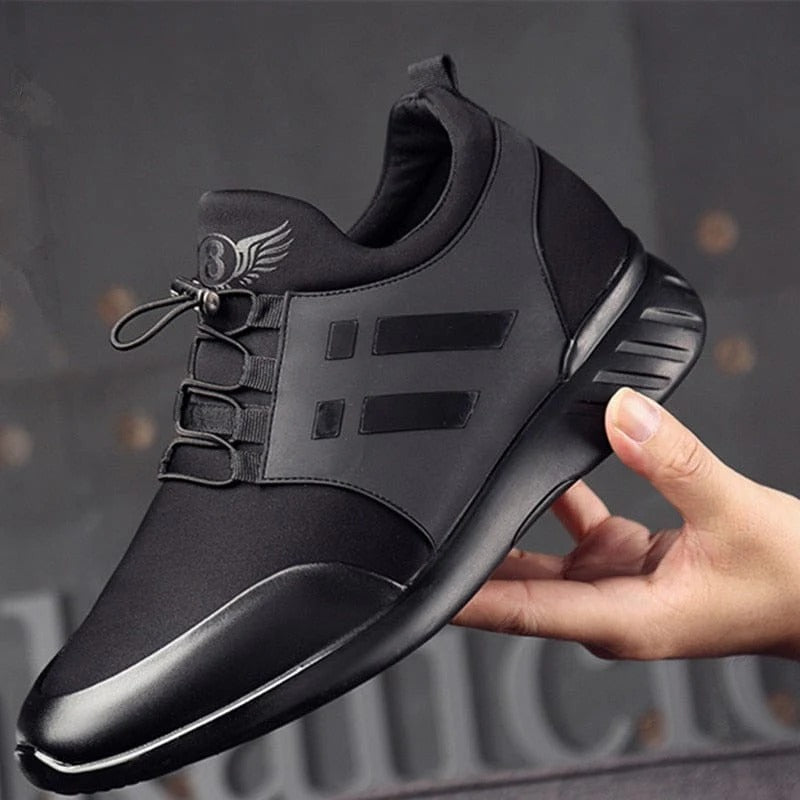 Comfortable Dark Grey Breathable Sneakers