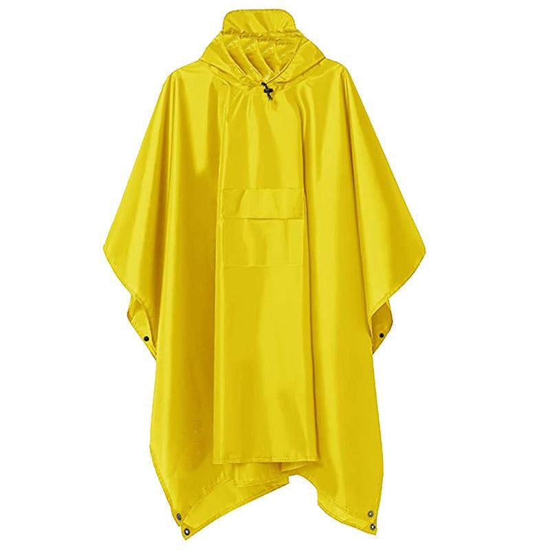 Lightweight Waterproof Reversible Unisex Rain Jacket Poncho