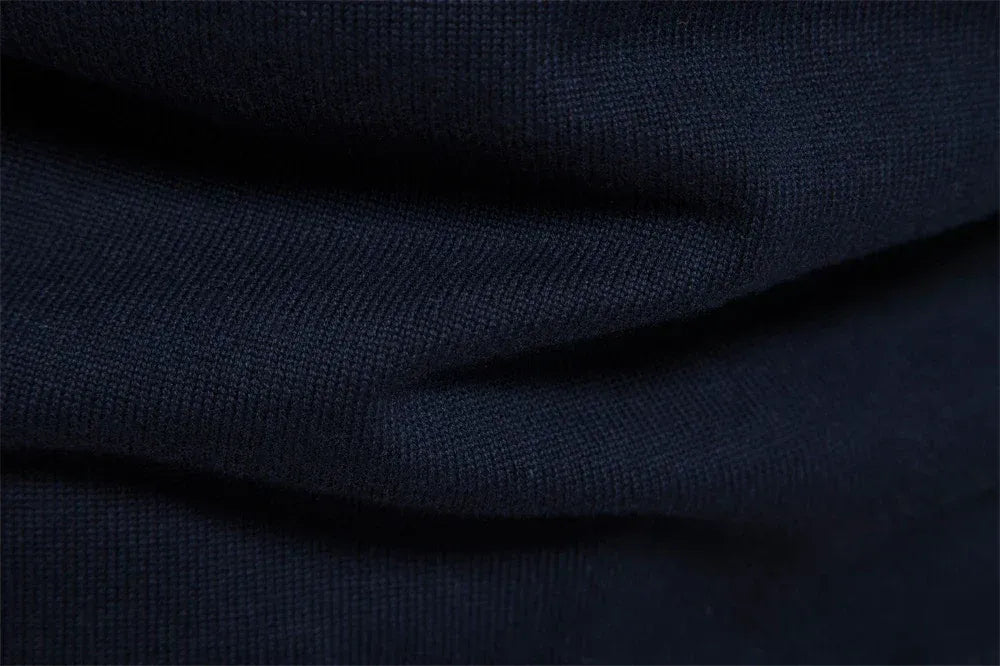 Classic Patterned Crew Neck Sweater Men
