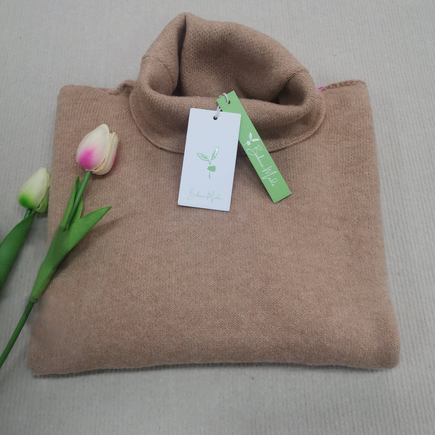 Vibrant Fall Crew Neck Sweater