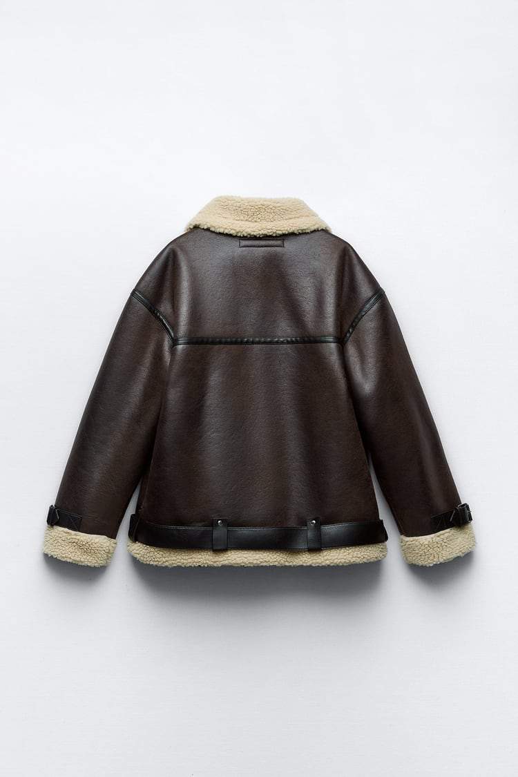 Classic Tan Leather Bomber Jacket