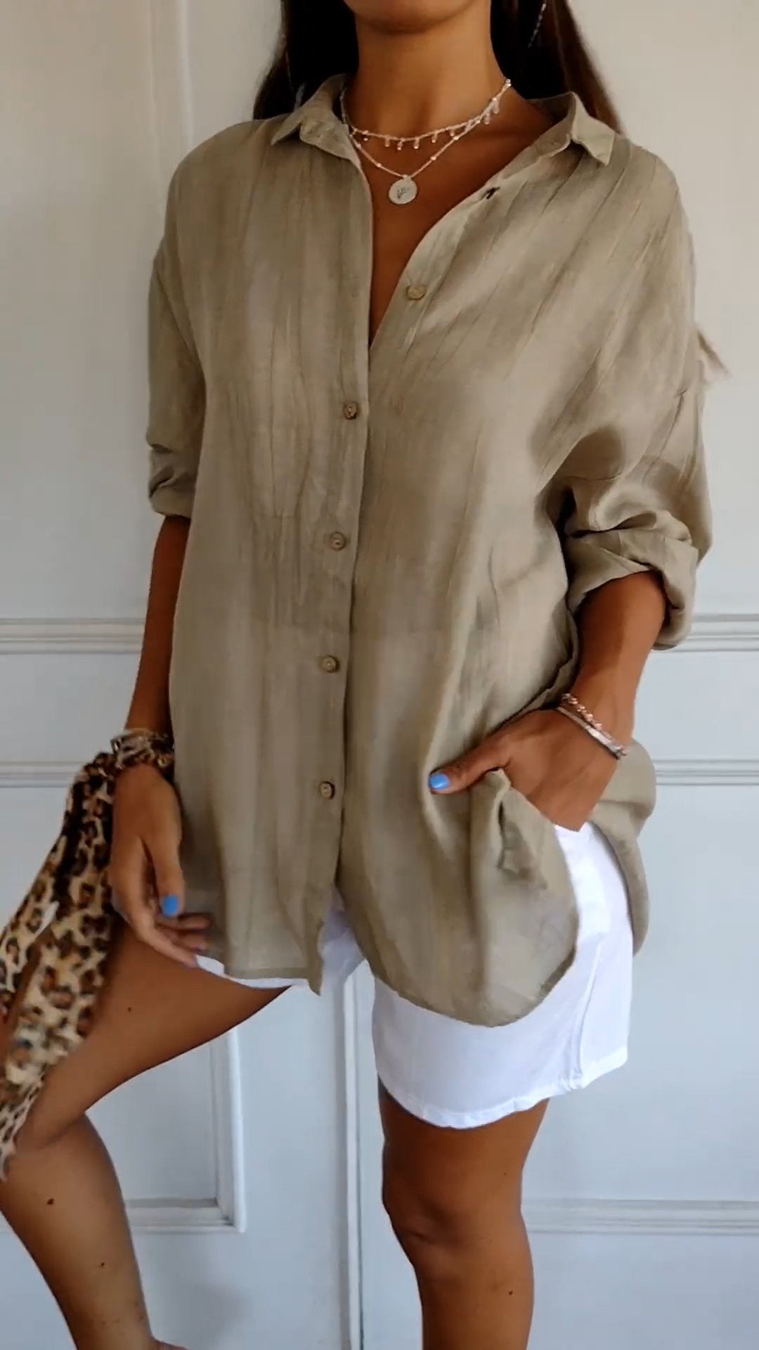 Classic Ladies Long Sleeve Shirt