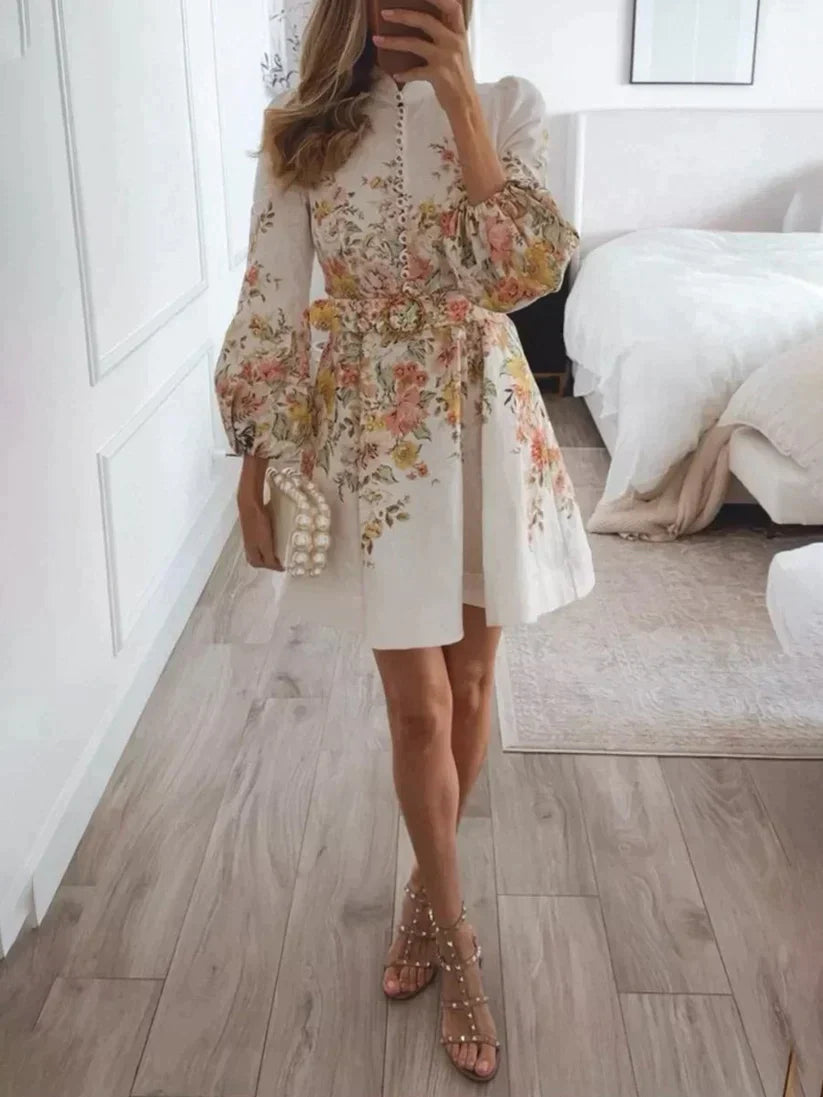 Women's Bright Summer Mini Dress - OutfitLondon