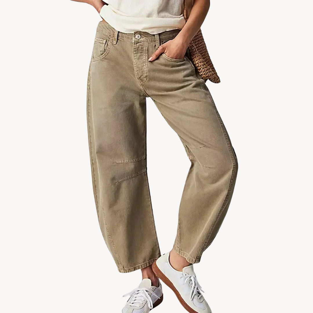 Ladies Loose Fit Jeans Pants