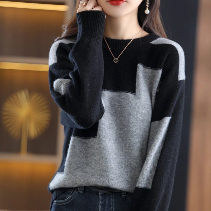 Cozy Relaxed Fit Crew Sweater