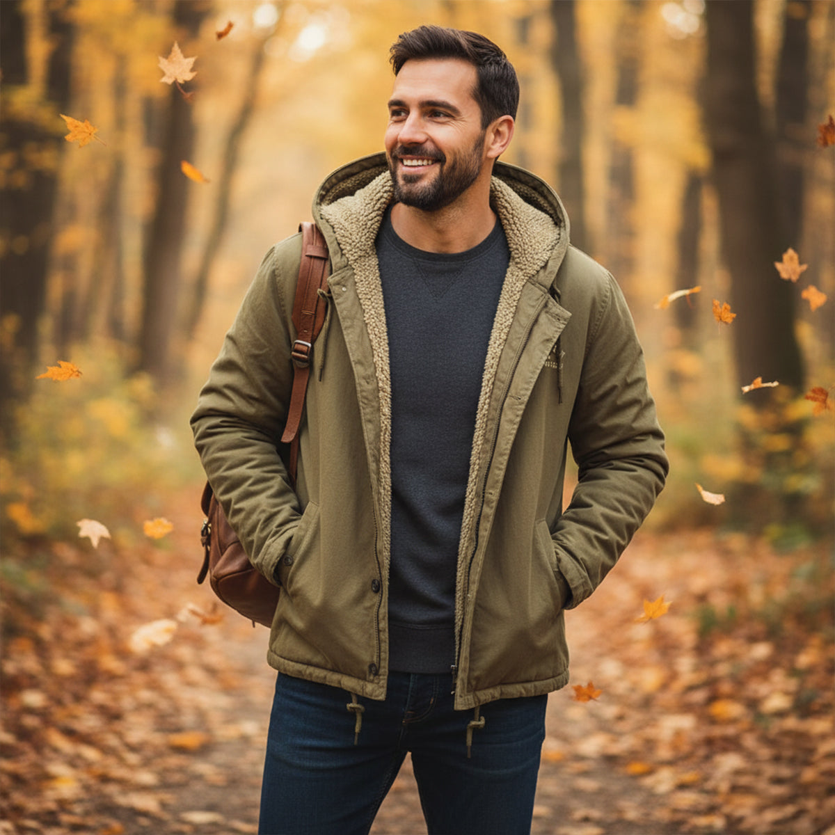 Insulated Men's Waterproof Padded Winter Coat