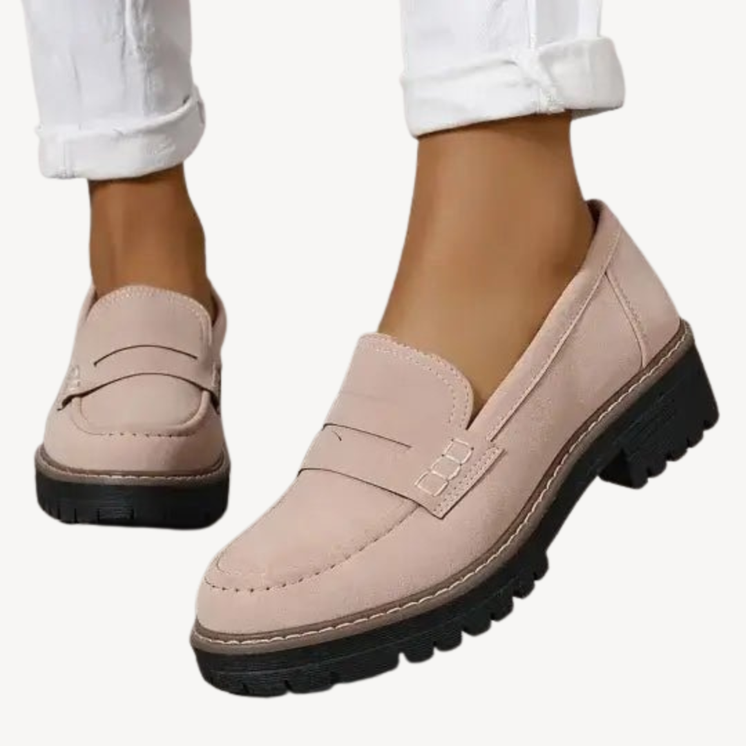 Comfortable Thick Sole Women's Loafers