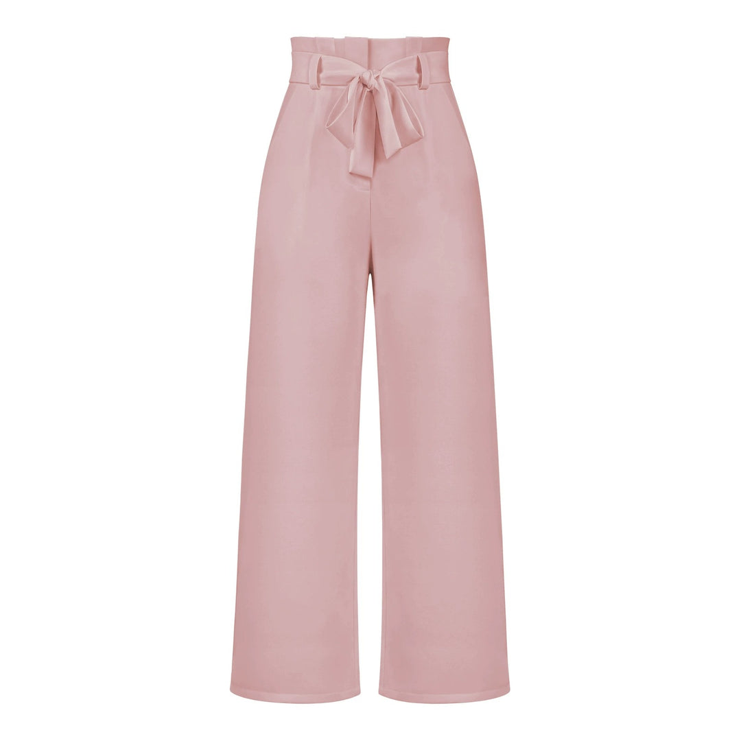 Elegant High Waisted Wide Leg Pants for Women