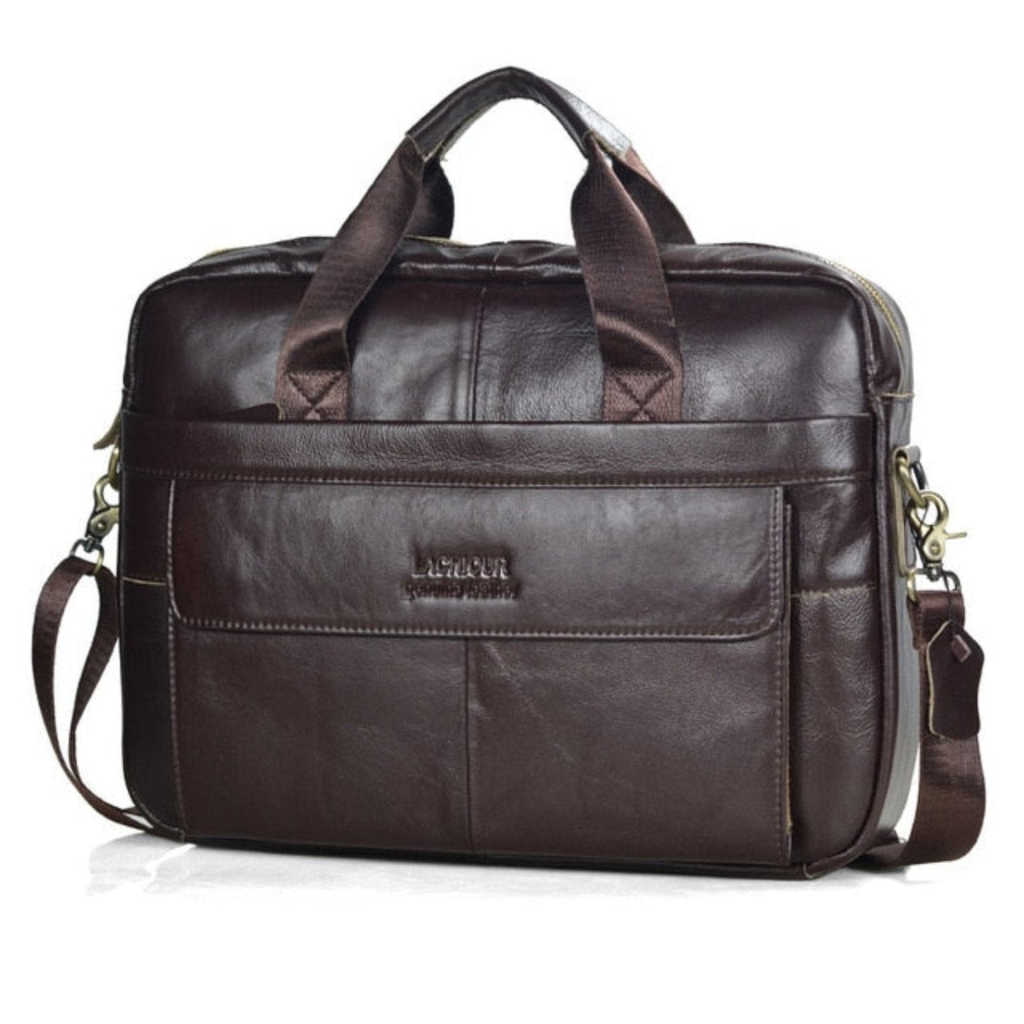 Premium Quality Leather Laptop Briefcase