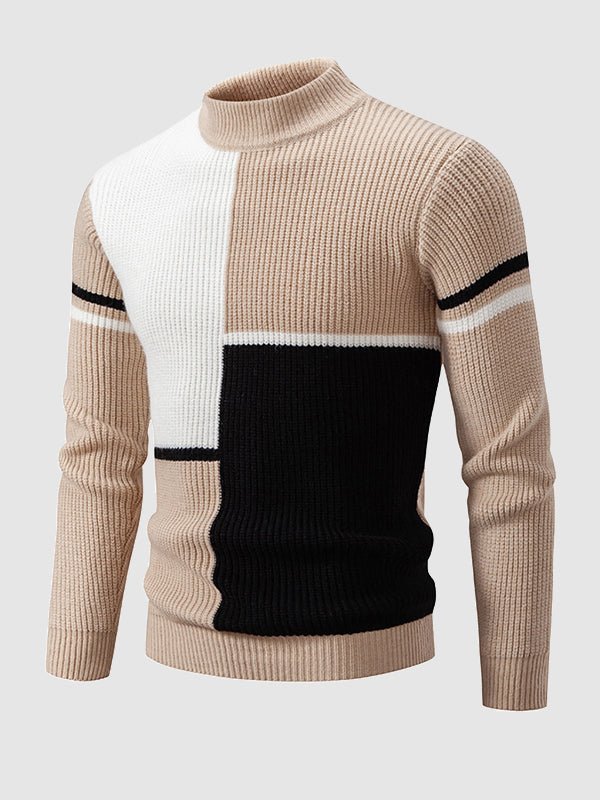 Relaxed Fit Multicolor Men's Sweater
