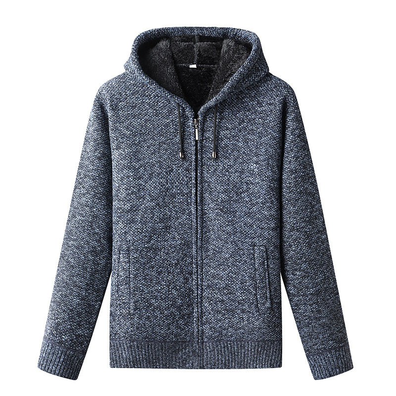 Warm Fuzzy Zip Up Hooded Jacket