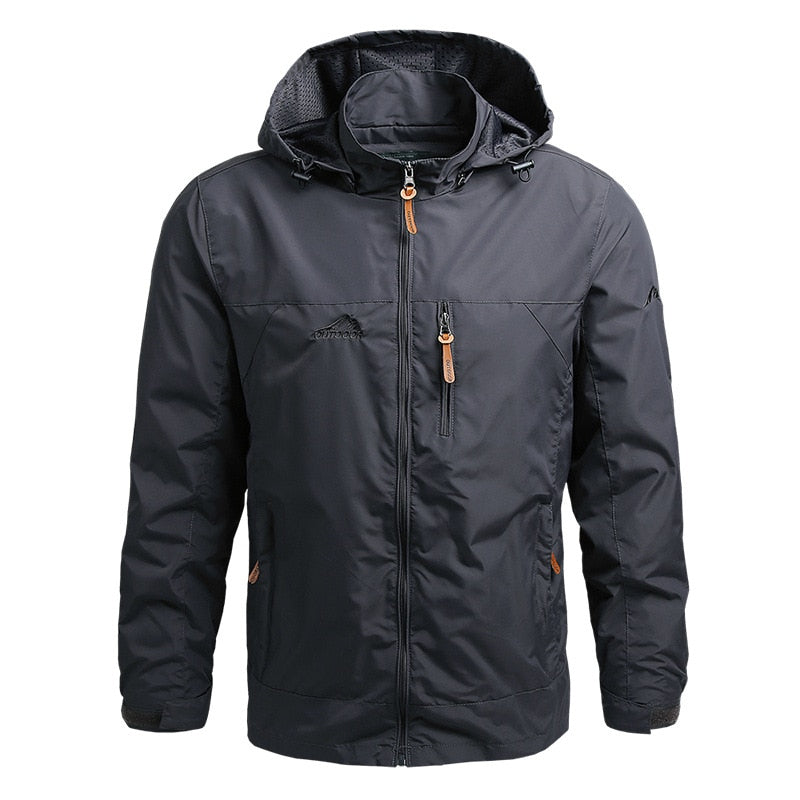Waterproof Mens Hooded Parka Jacket