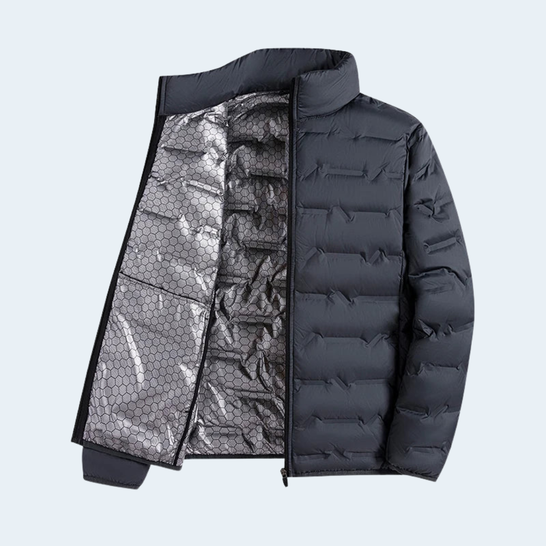 Warm Reflective Insulated Men's Winter Jacket