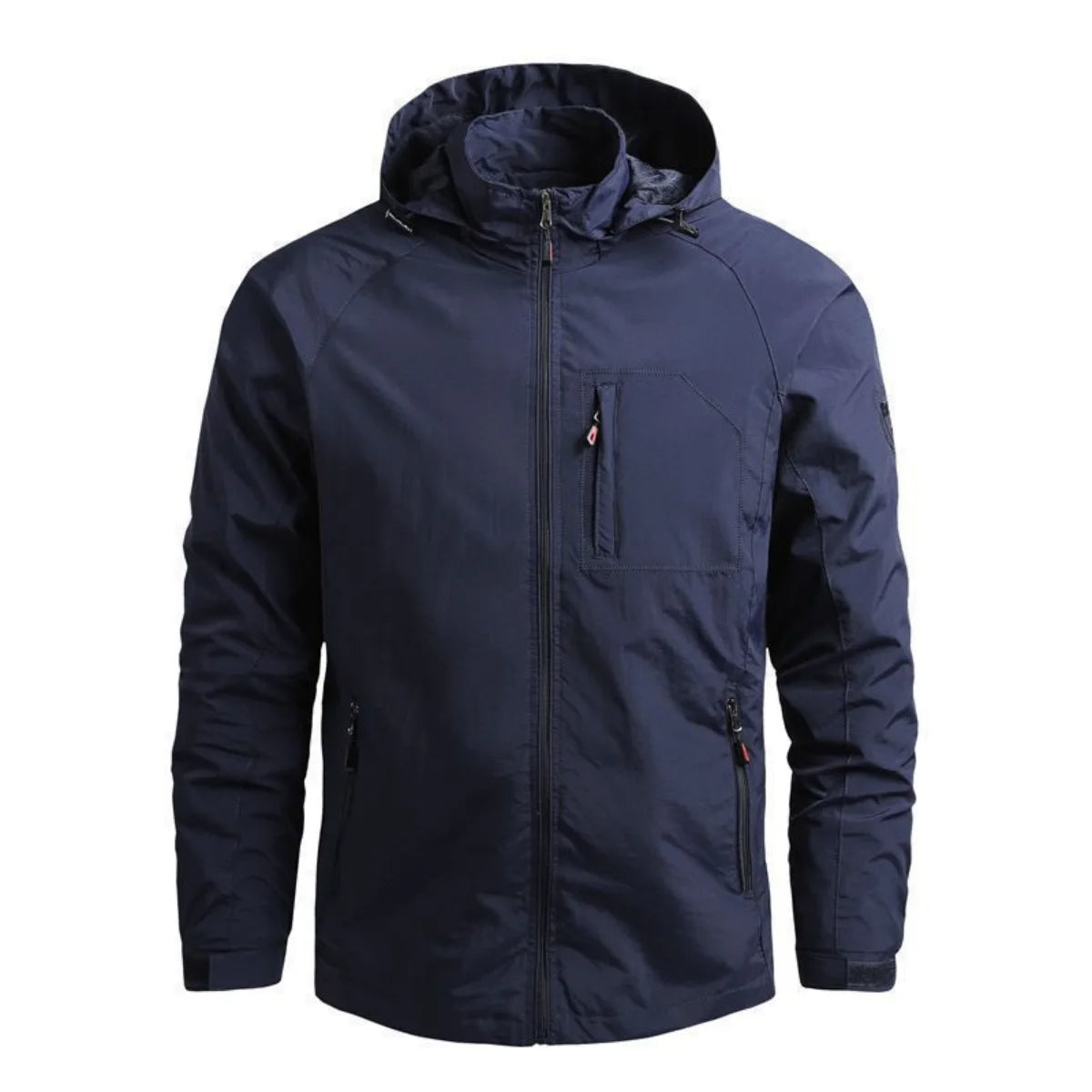 Waterproof Men's Cargo Windbreaker Jacket
