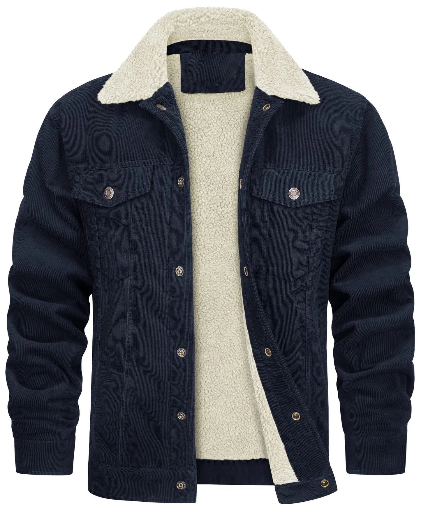 Cozy Fleece Lined Winter Parka Coat