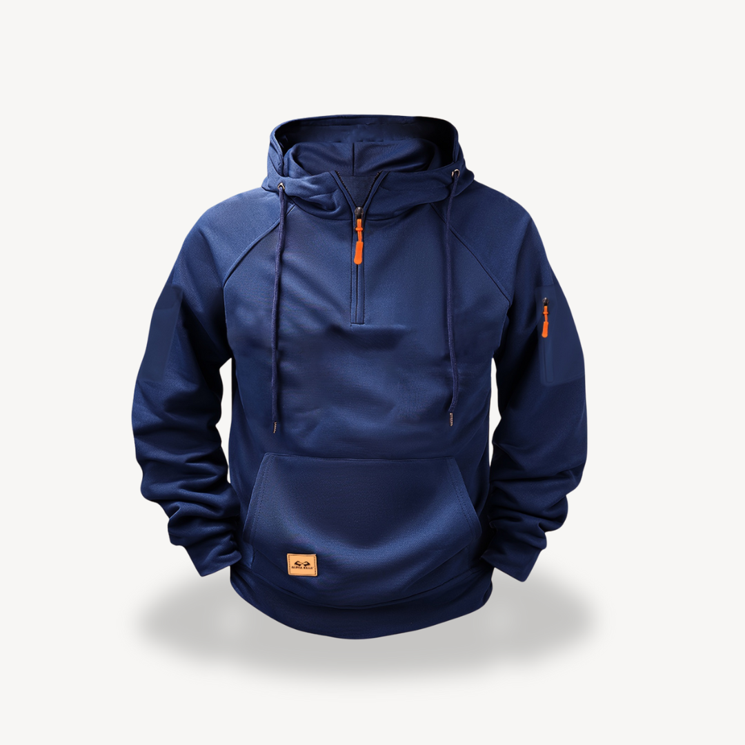 Warm Mens Hooded Sweatshirt