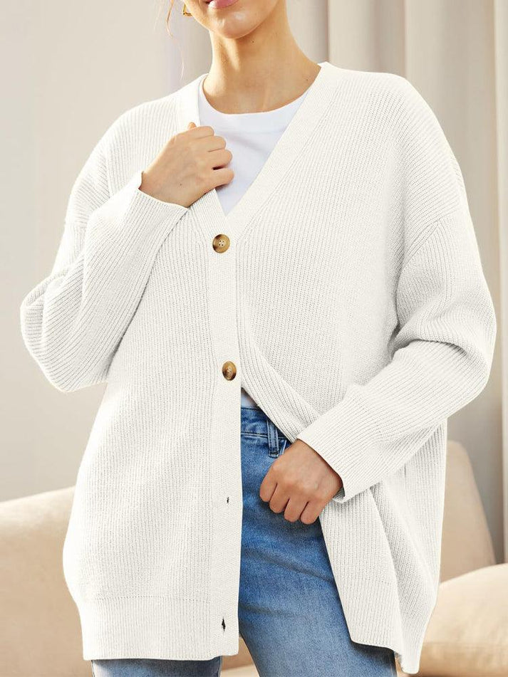 Soft Women's Oversized Open Cardigan Sweater