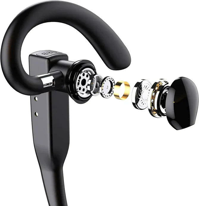 Wireless Dual Mic Bluetooth 5.1 Noise Cancelling Headphones