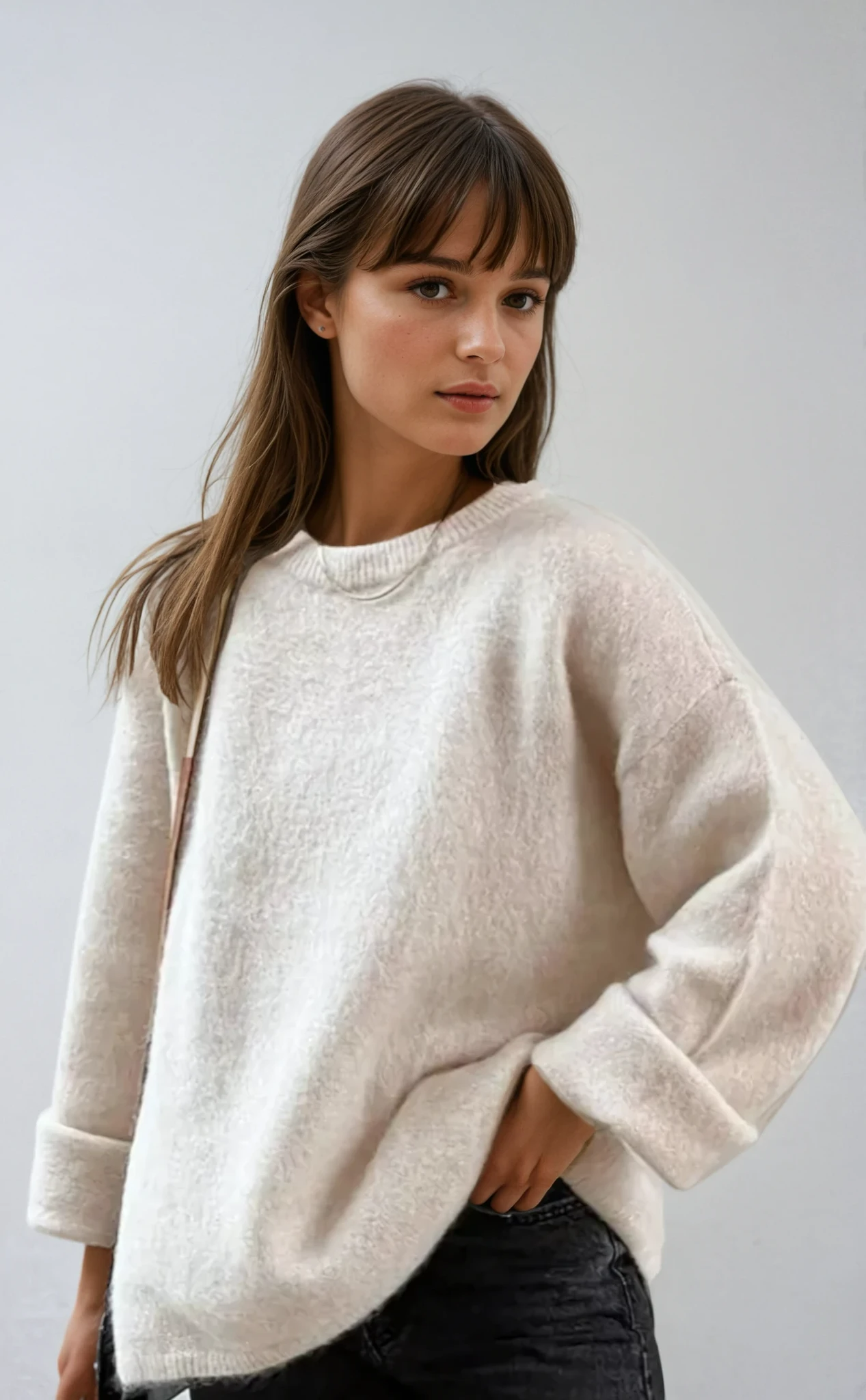 Cozy Women's Oversized Soft Knit Sweater