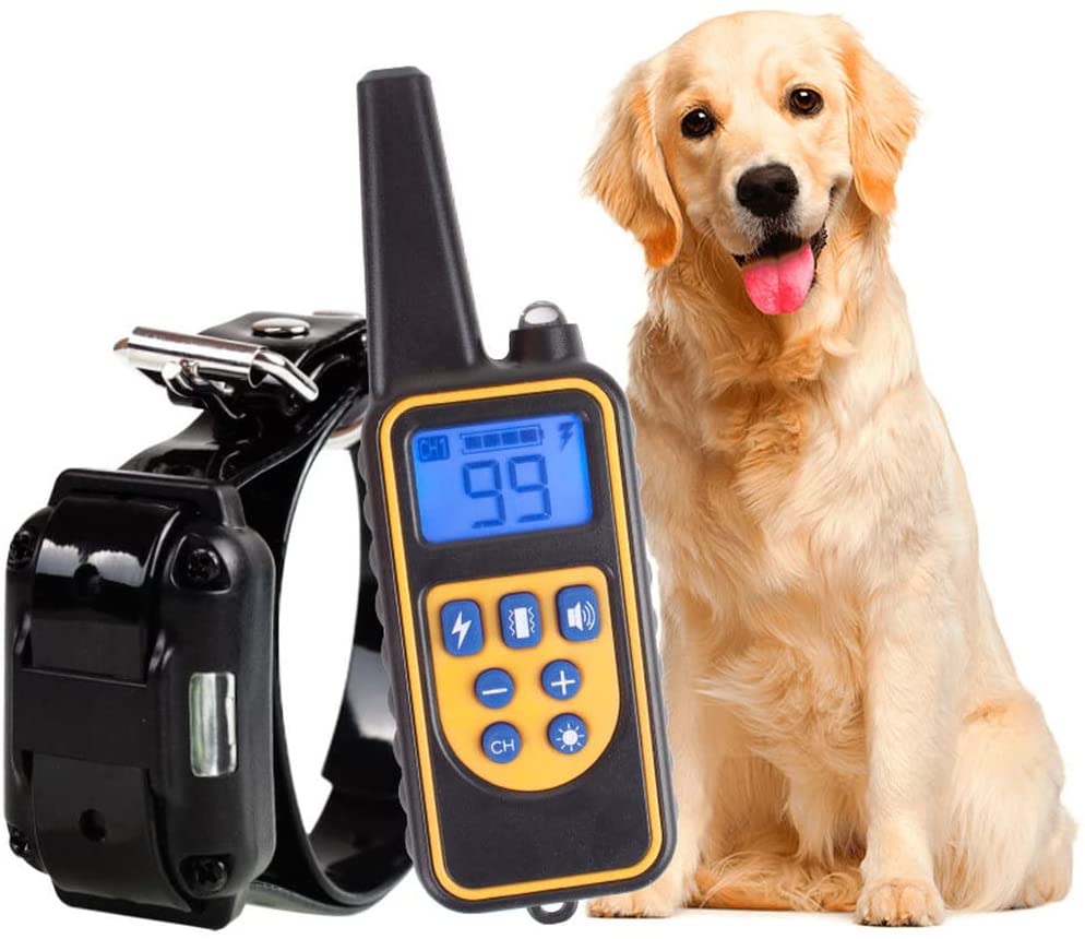 Effective No Bark Dog Collar Remote Rechargeable - OutfitLondon