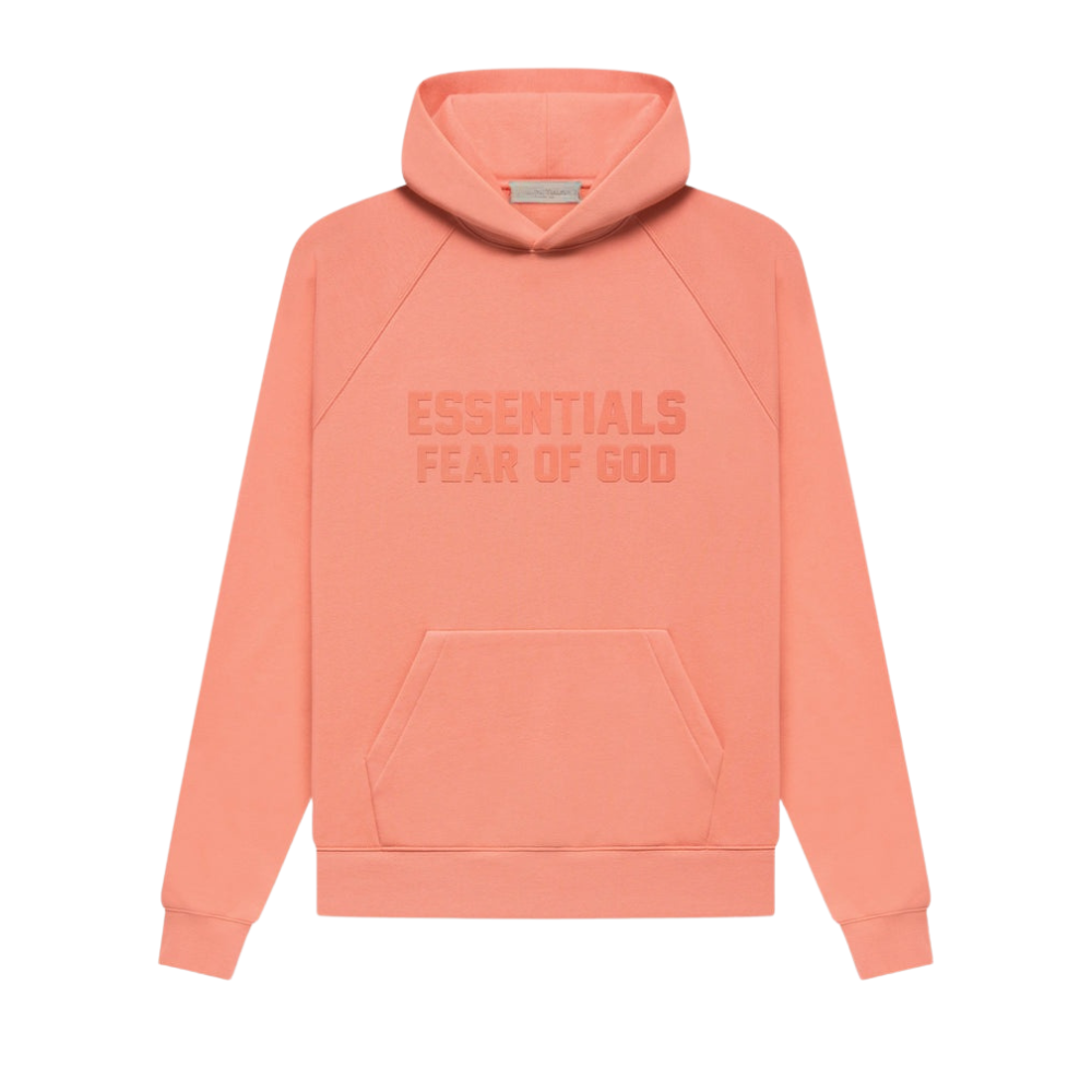 Mens Peach Fleece Hoodie Ultra Soft Adjustable Kangaroo Pocket