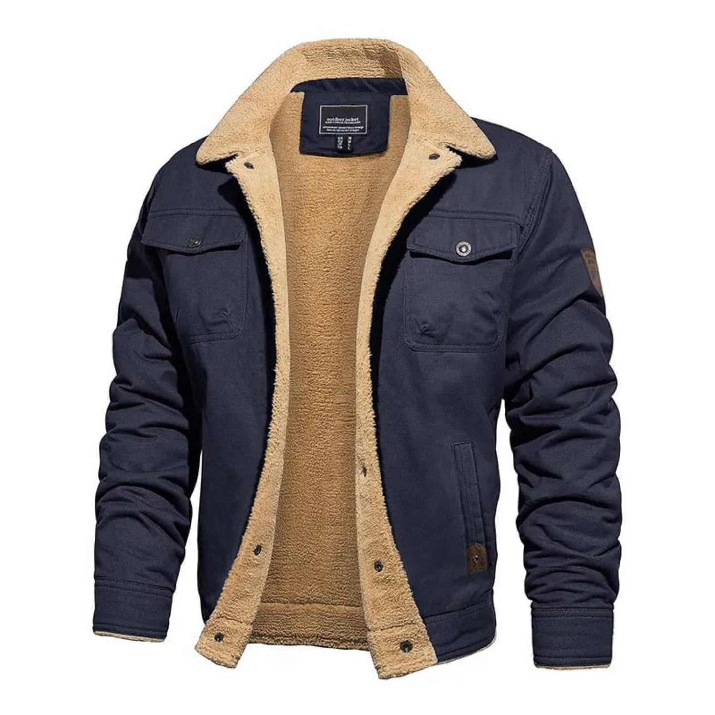 Thermal Mens Insulated Jacket with Pockets