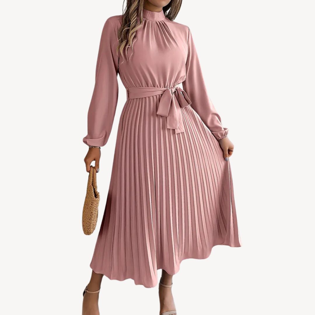 Flowy Knee Length Women's Dress