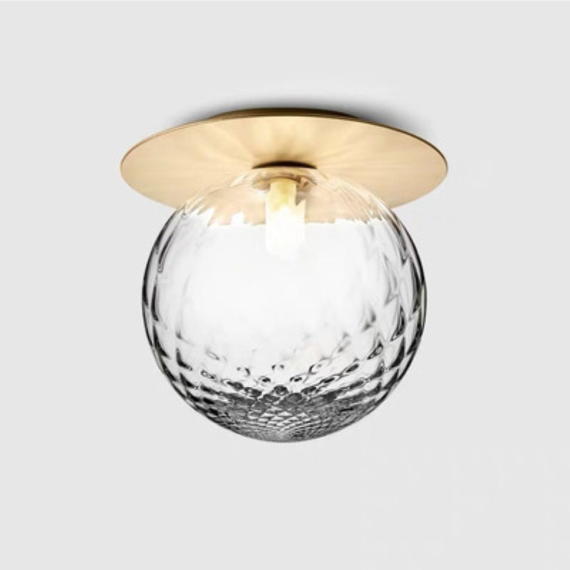 Circular Stainless Steel Light Fixture