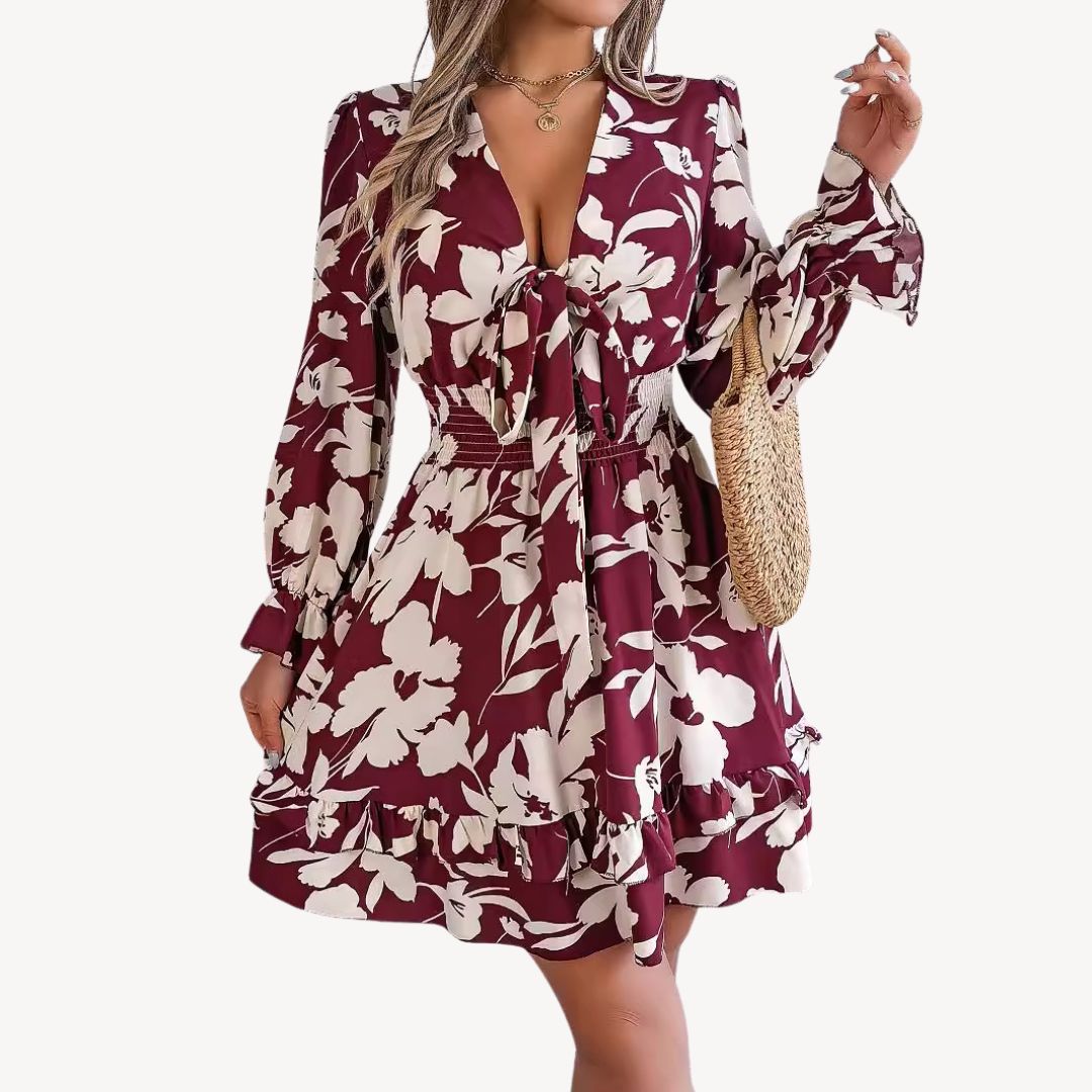 Ladies' Pretty Print Summer Dress