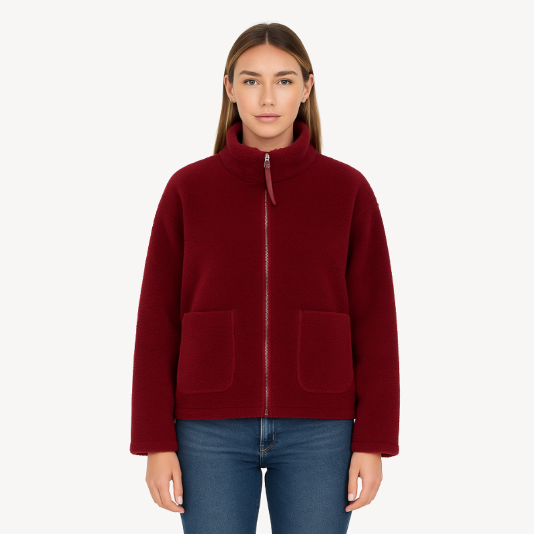 Soft Women's Fleece Zip Jacket