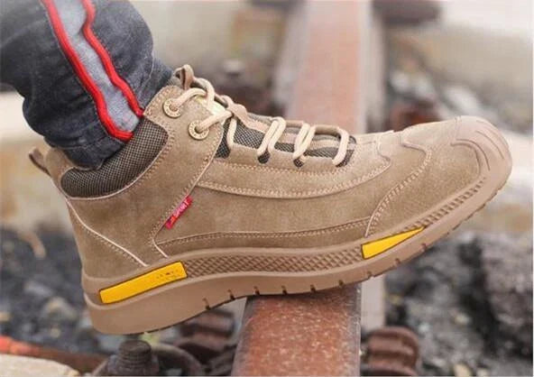 Comfortable Heavy Duty Steel Toe Work Boots