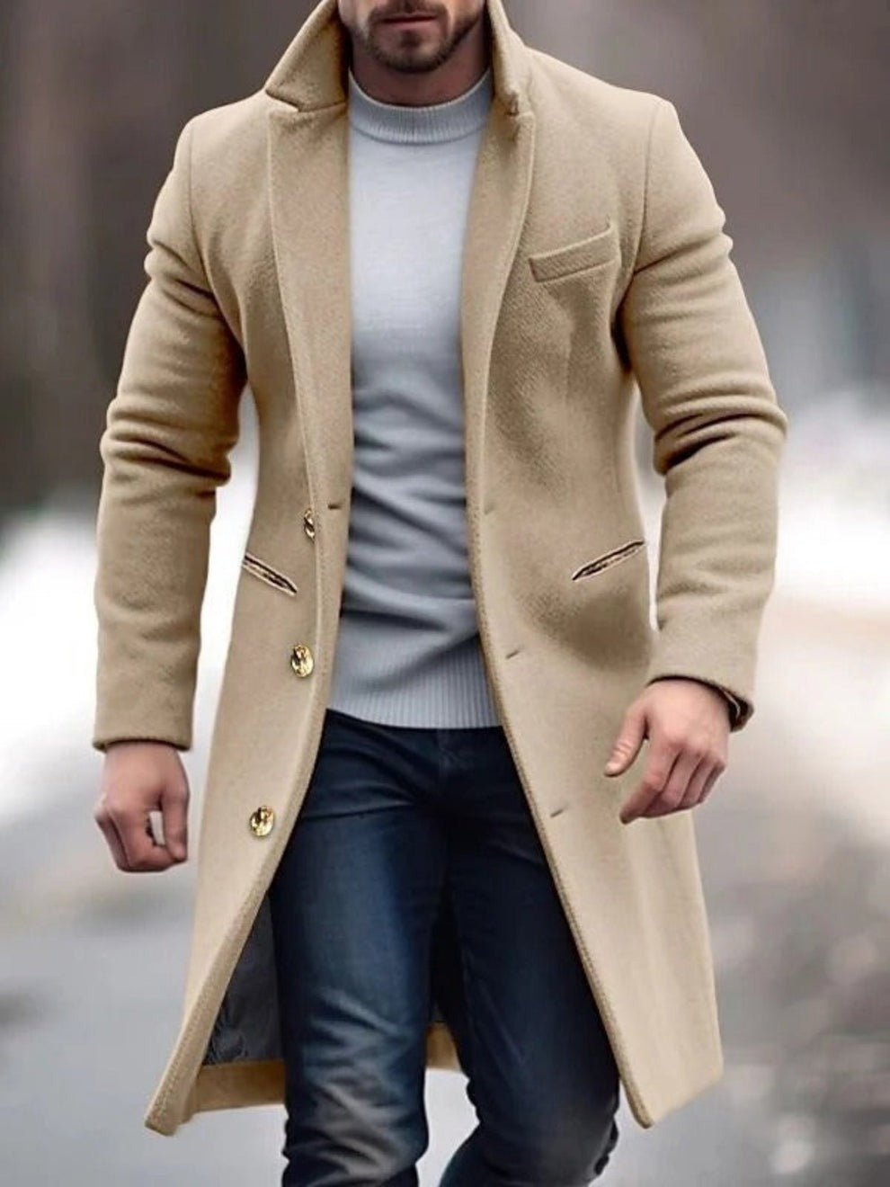 Thermal Mens Waterproof Parka Coat