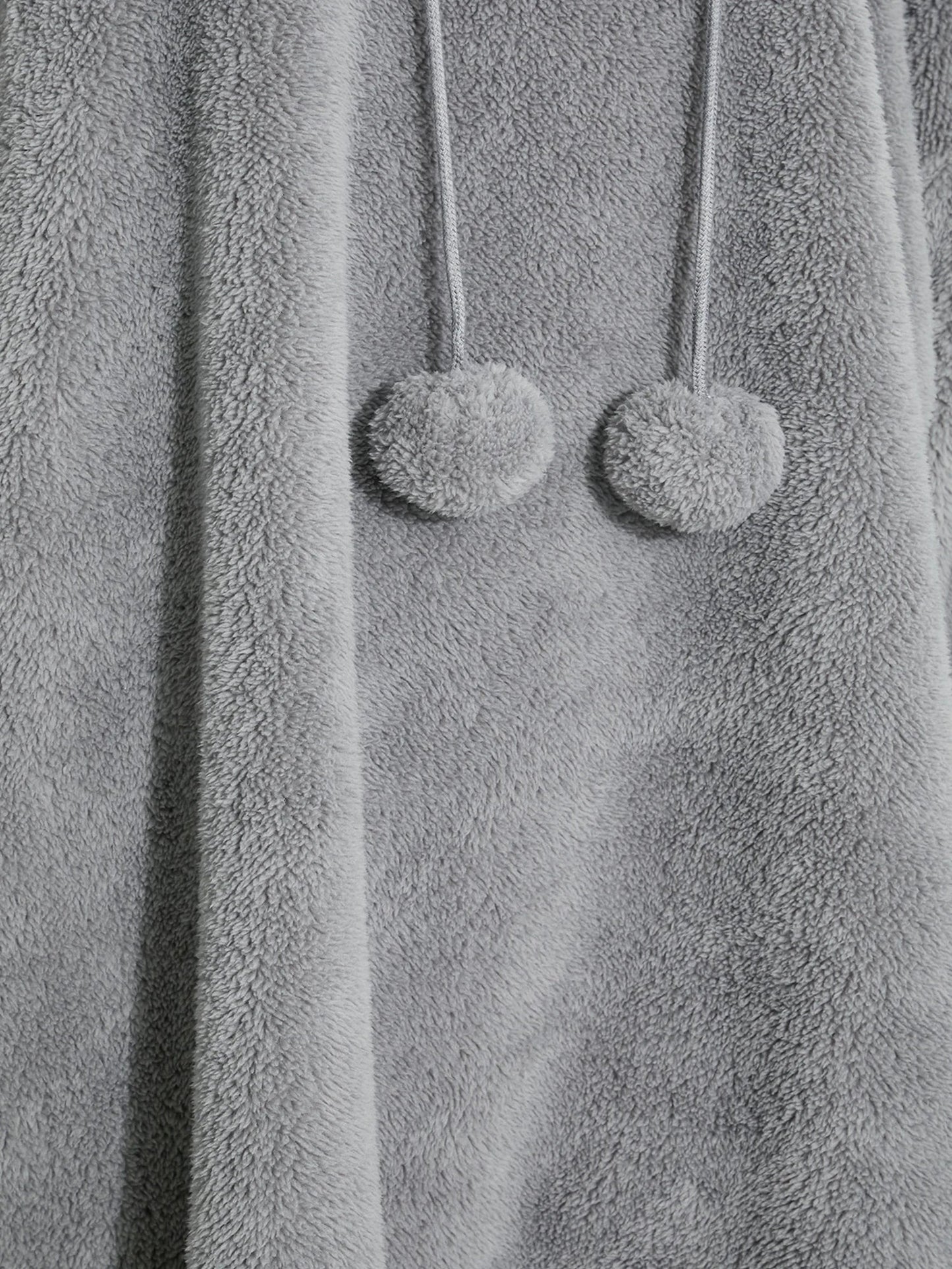 Cozy Extra Large Teddy Bear Hooded Dress