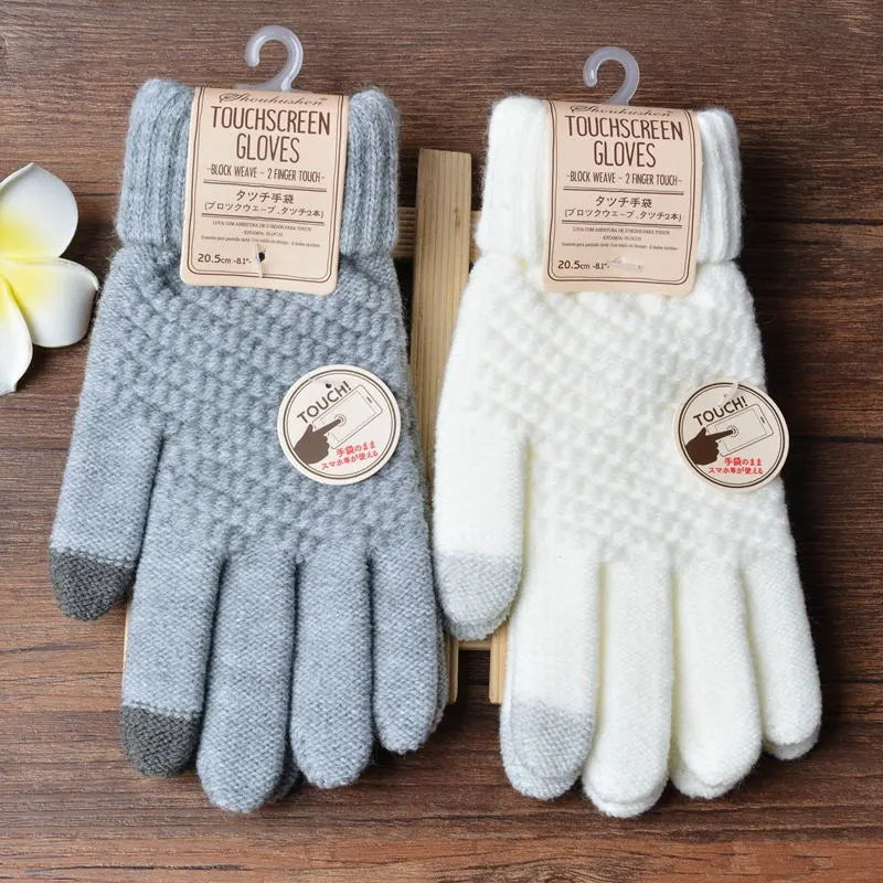 Warm and Cozy Knitted Gloves