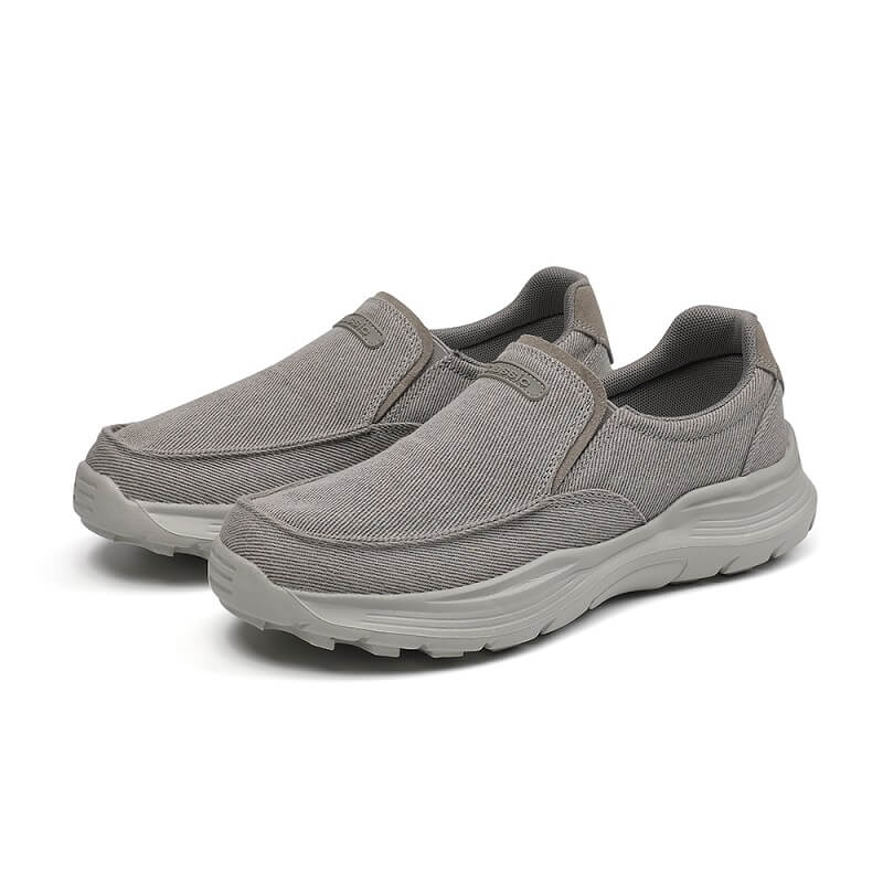 Relaxed Fit Orthopaedic Gray Loafers