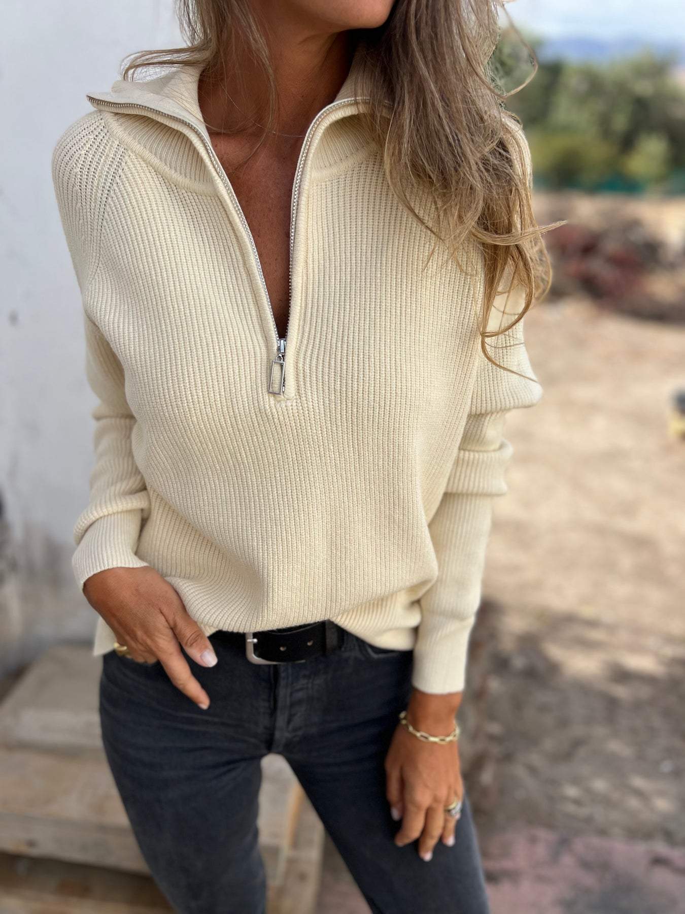 Stylish Crew Neck Men's Jasper Sweater