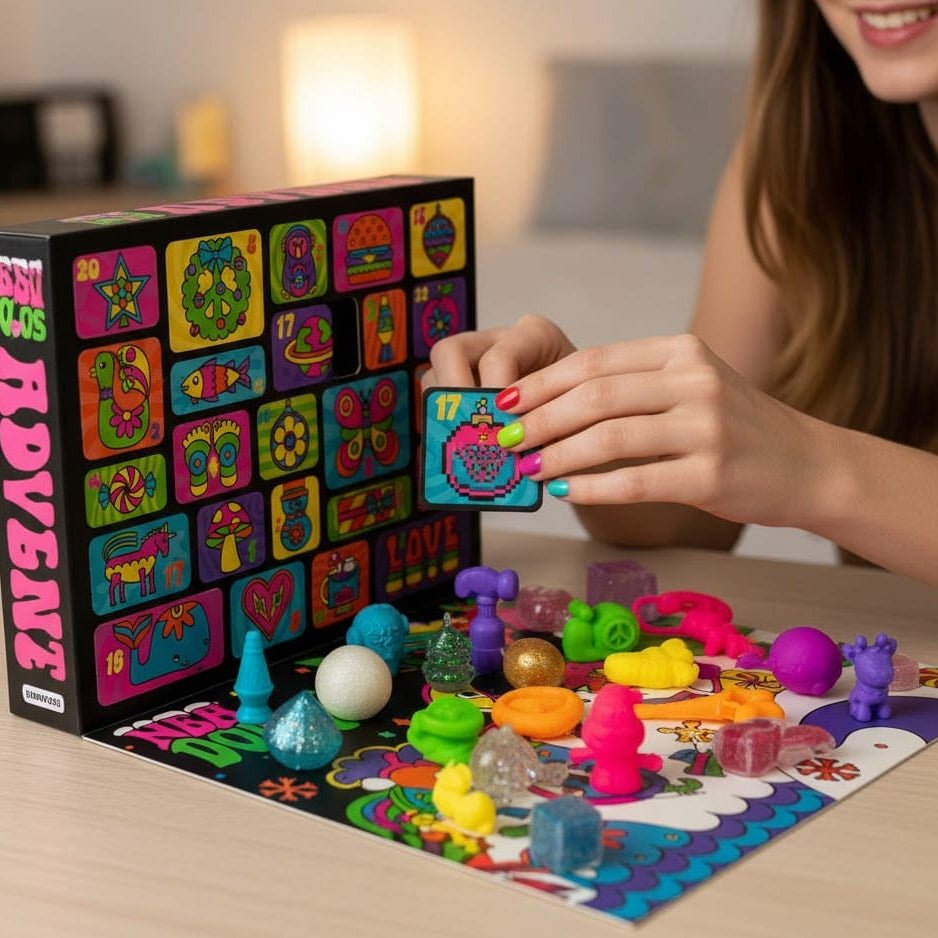 Fun Fidget Toy Countdown Calendar with 24 Daily Treats