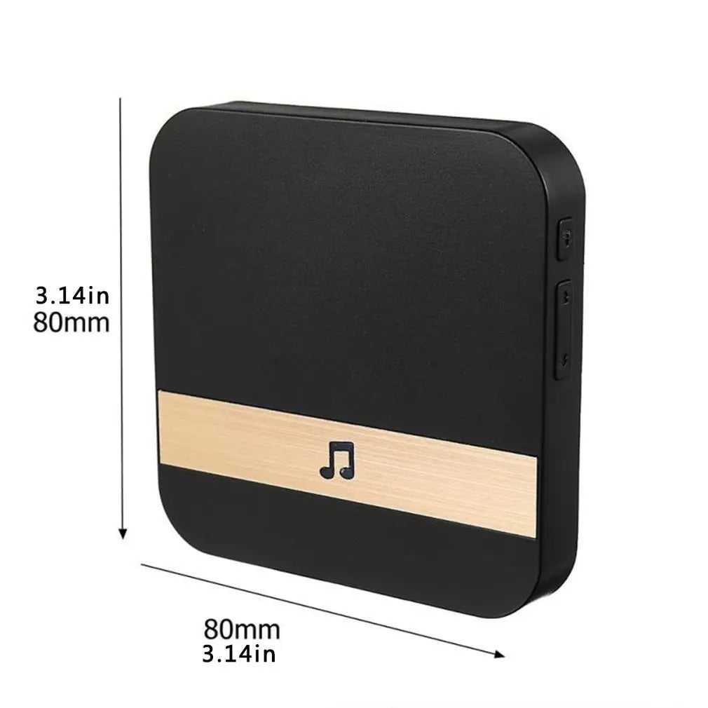 Smart Wi-Fi Video Doorbell with Night Vision and Mic