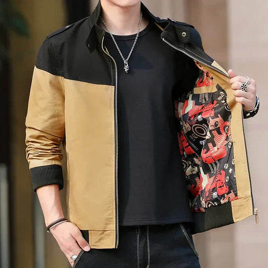 Waterproof Men's Bomber Windbreaker Jacket