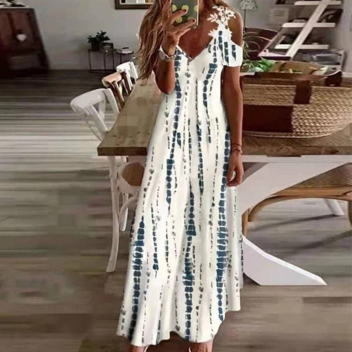 Comfortable Beach Long Sundress Casual