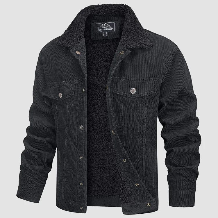 Rugged Textured Men's Jacket