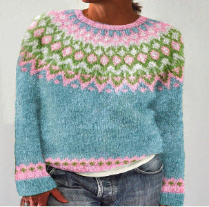 Colorful Daily Sweatshirt Mirella - OutfitLondon