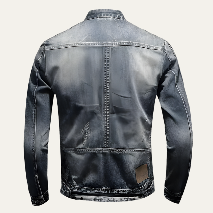 Men's Slim Fit Zipper Track Jacket